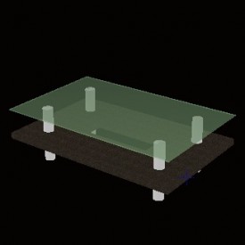 coffee table - minimal 3D Object | FREE Artlantis Objects Download